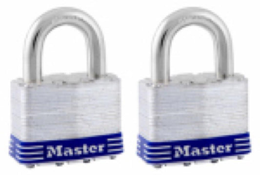 2PK 2" Lam STL Padlock