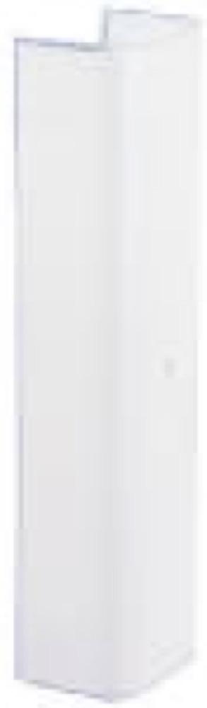 12" WHT Glass Channel