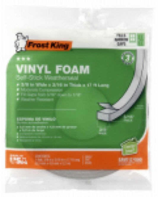 3/8x3/16 GRY Foam Tape