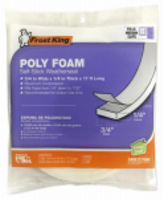 3/4x1/4 WHT Foam Tape