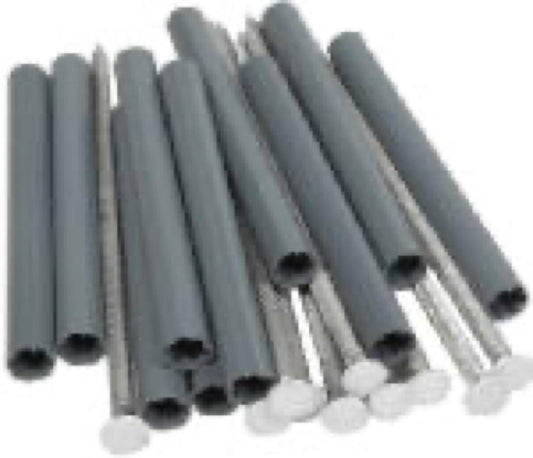 10PK 7" Spike/5"Ferrule