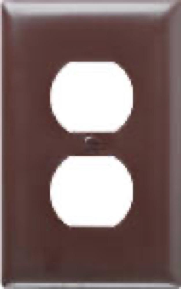 BRN 1G 1DPLX Wall Plate