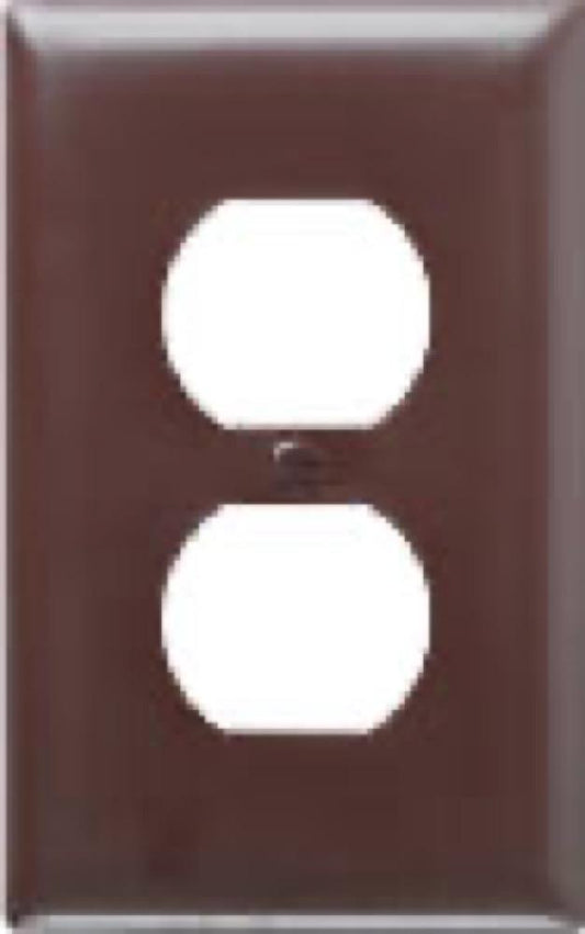 BRN 1G 1DPLX Wall Plate