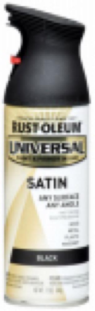 12OZ Sat BLK Spr Paint
