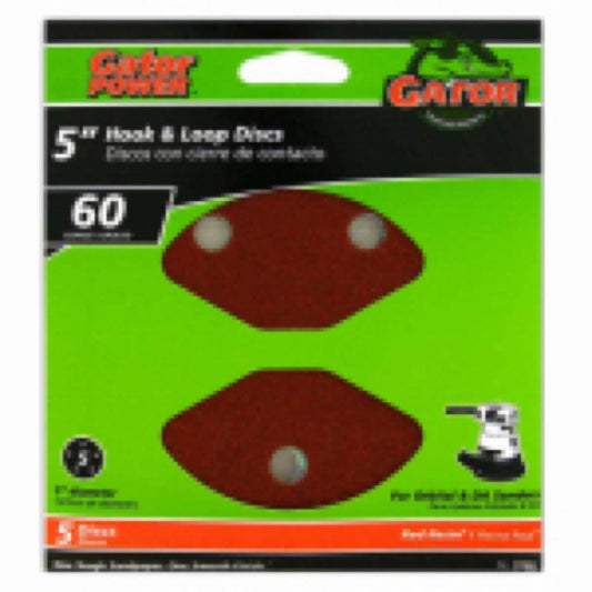 5PK 5" 60G Sand Disc