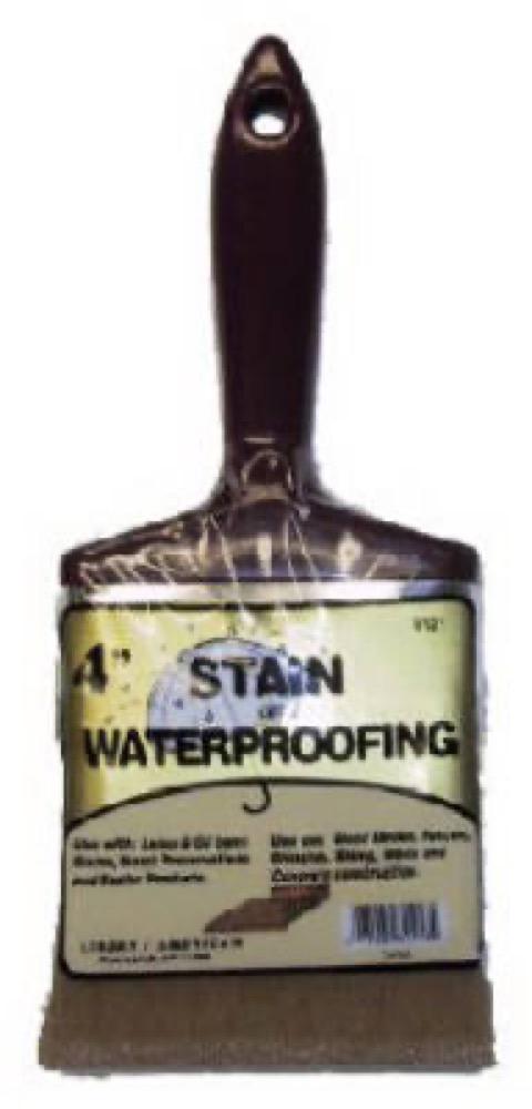 4" Stain/WTRProof Brush