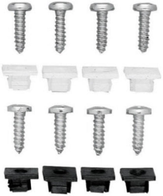 4PK WHT Licens Fastener