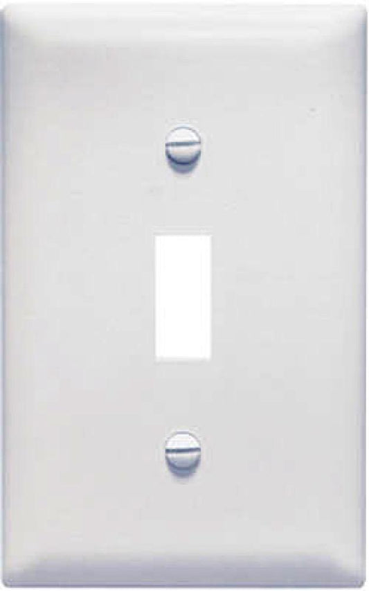 WHT 1G 1TOG Wall Plate