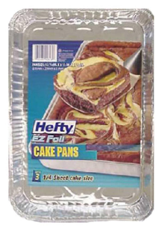 3PK Foil Cake Pan