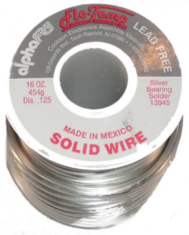 16OZ .125 Plumb Solder