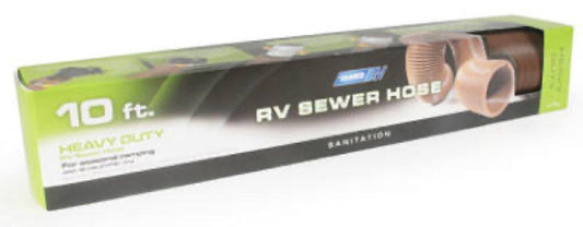 10' BRN HD Sewer Hose