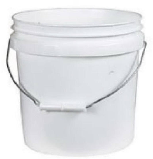 2GAL WHT Plas Pail