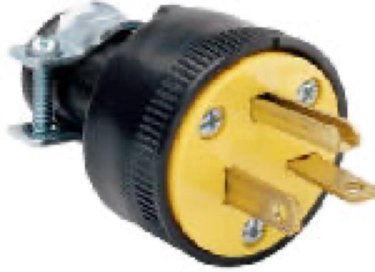 20A 250V BLK HD Plug