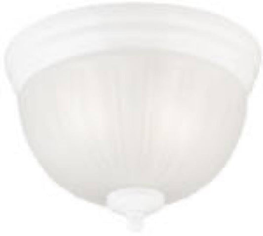 2 LGT WHT Ceil Fixture