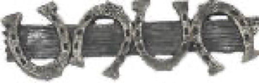 Pewter Horse Shoe Pull