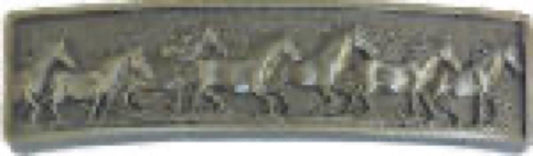 Pewter Runni Horse Pull