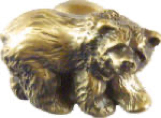 AB L Griz Bear Cab Knob