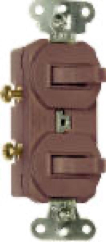 15A BRN 2SP Switches