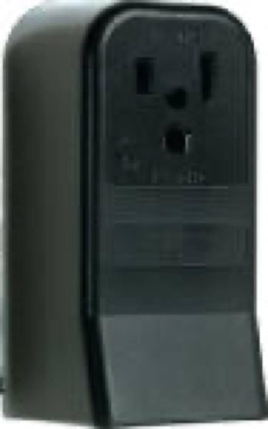 50A BLK 2P Surf Outlet
