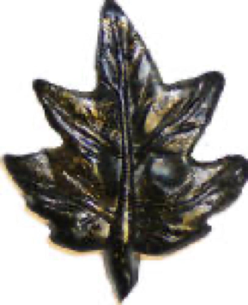 BLK Maple Leaf Cab Knob