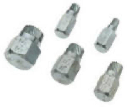 5PC Plumber Exactor Kit