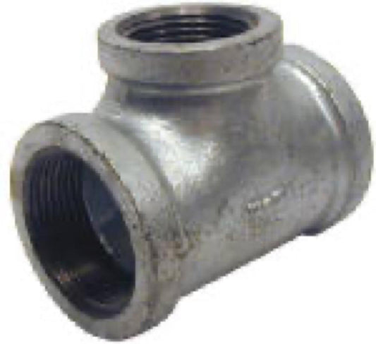 1x3/4 Galv Redu Tee
