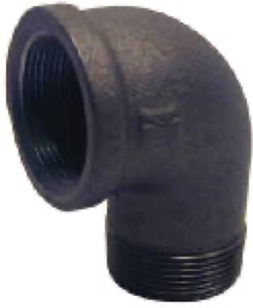 2" BLK Street Elbow