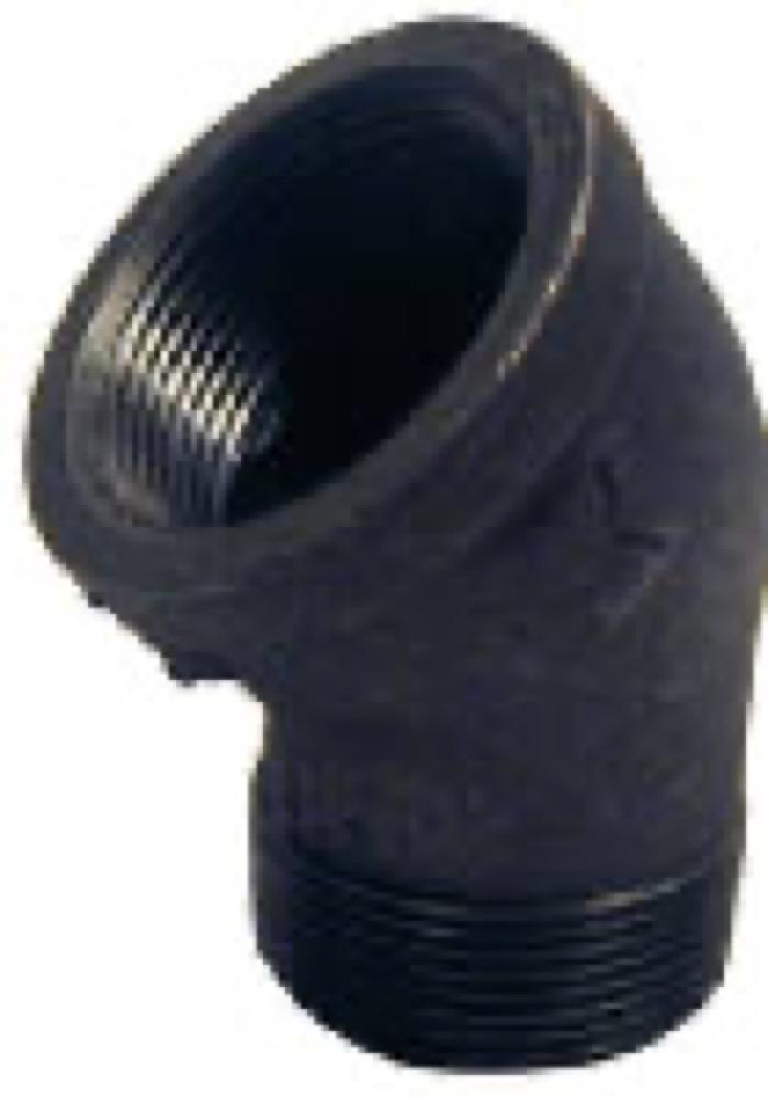 1/2 BLK Street Elbow