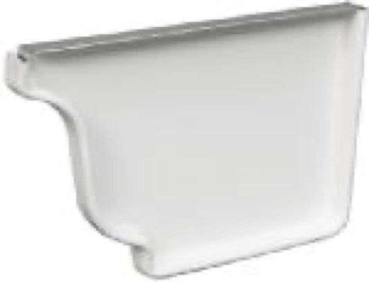 5" WHT ALU Right EndCap