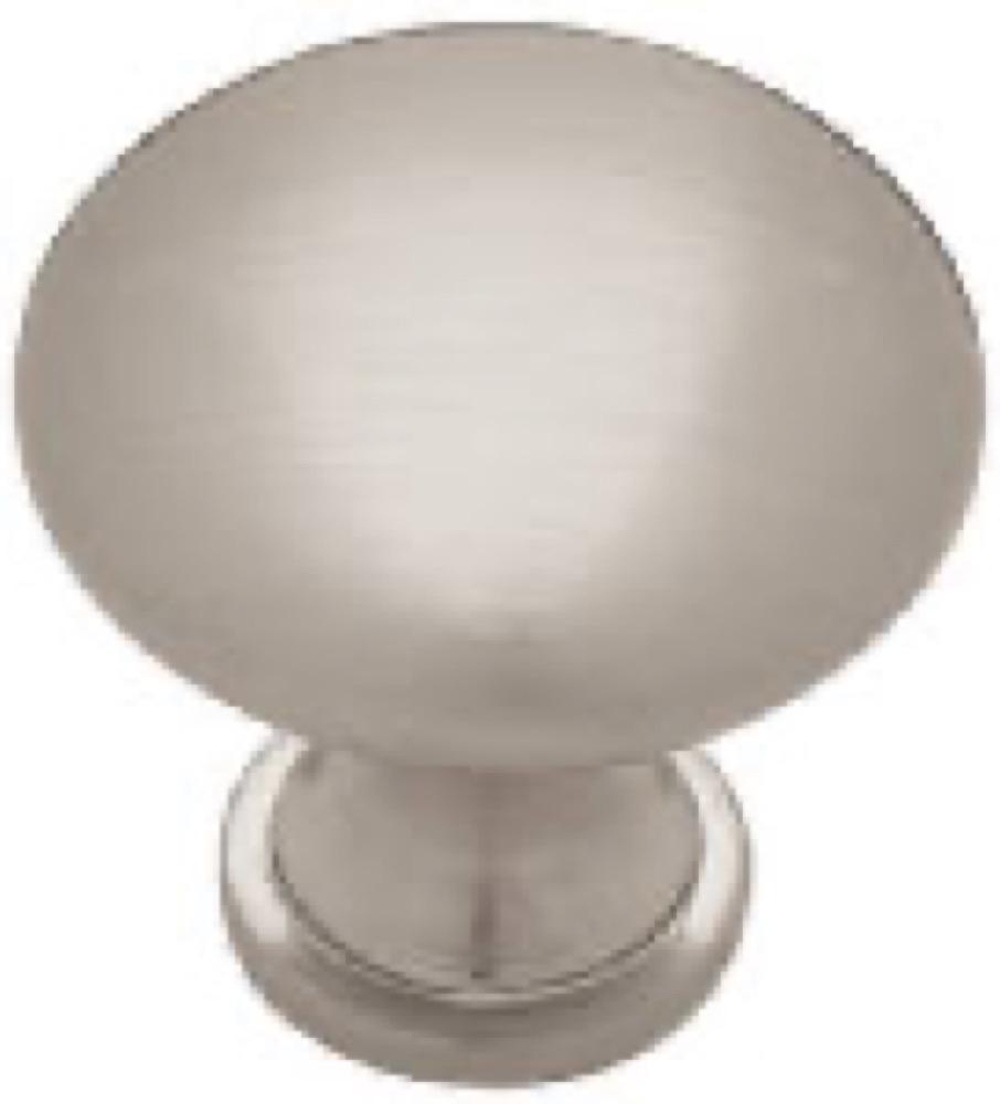 1-1/4" Sat NI RND Knob