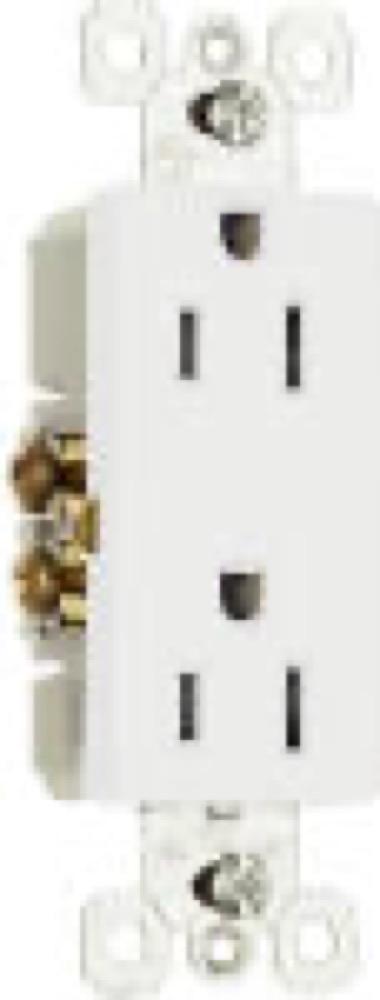 15A WHT 2P Deco Outlet