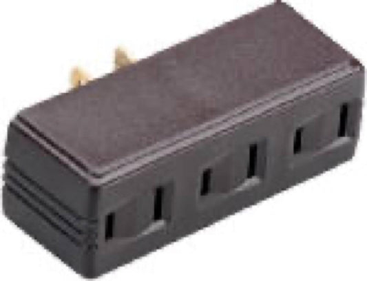 15A BRN SGL/TPL Adapter