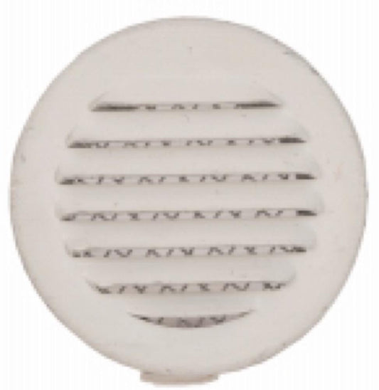 6PK 3" WHT Circle Vent