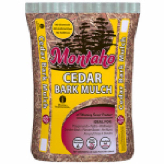 2CUFT Cedar Bark Mulch