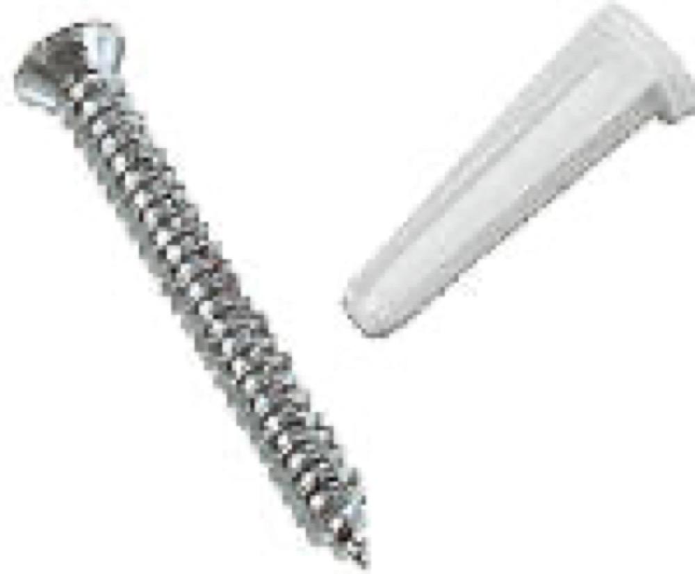 6PK WHT Screws
