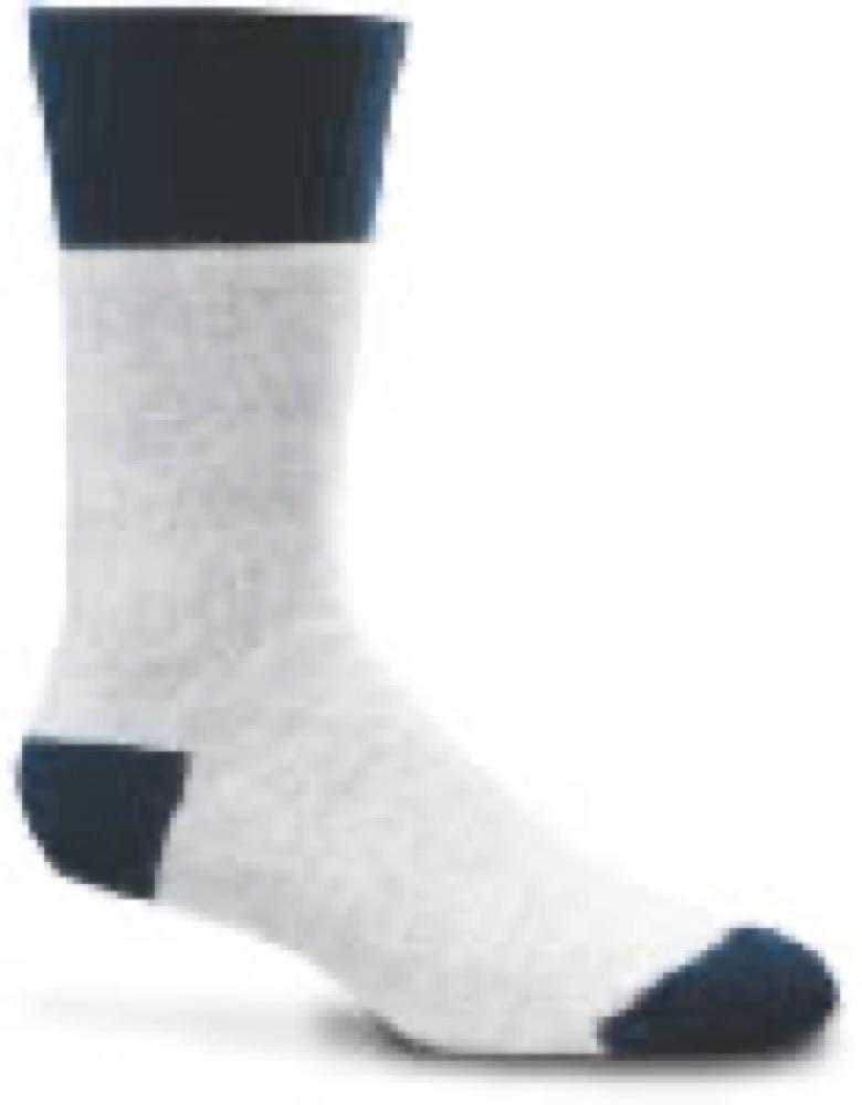 LG GRY/Navy Boot Sock