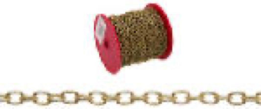82' BRS PLT Oval Chain