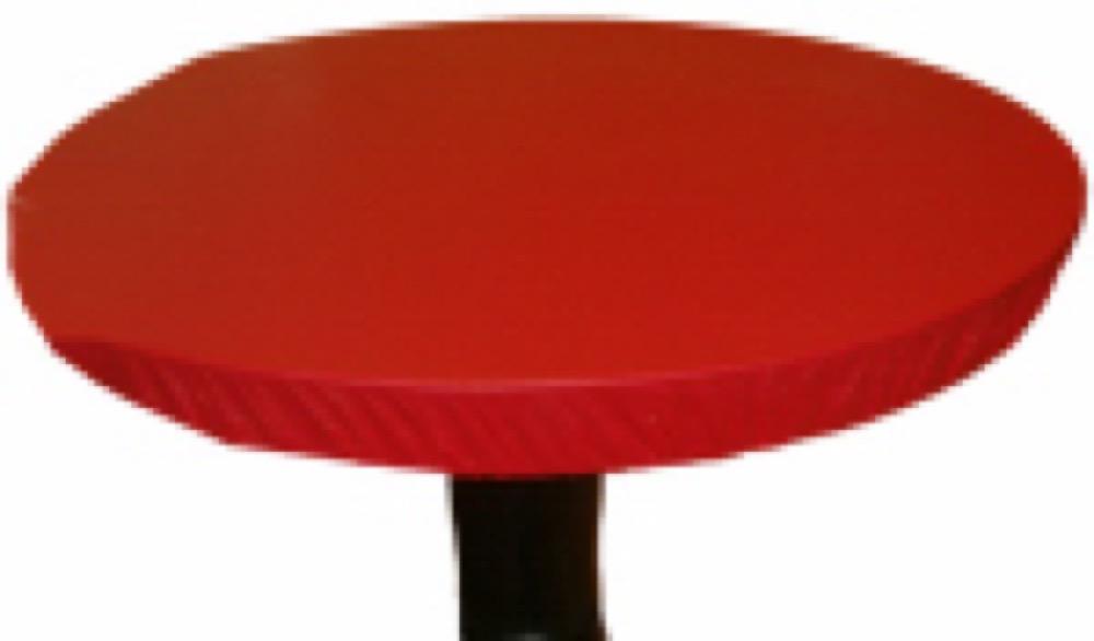 60" RND RED Tablecover