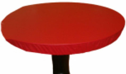 60" RND RED Tablecover