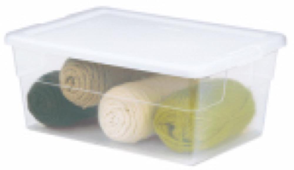 16QT Stor Box/WHT Lid