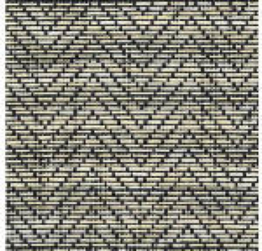 12"x4'NATWeaveBLKLiner