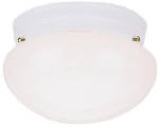 7-1/2" WHT Ceil Fixture