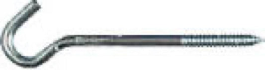 3/8x8 Zinc Screw Hook