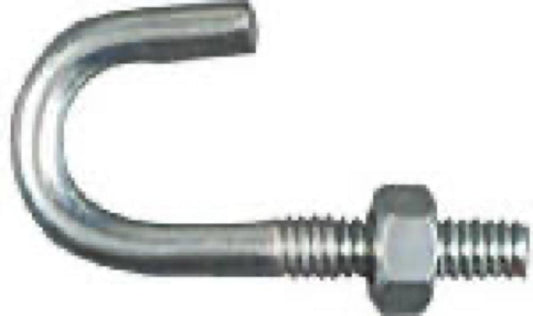 1/4x2-5/16 Zinc J Bolt