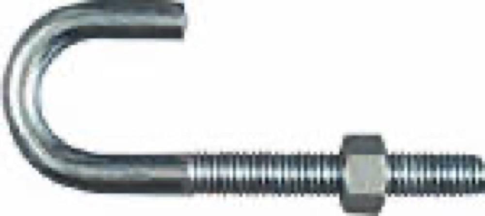 3/8x3-3/4 Zinc J Bolt