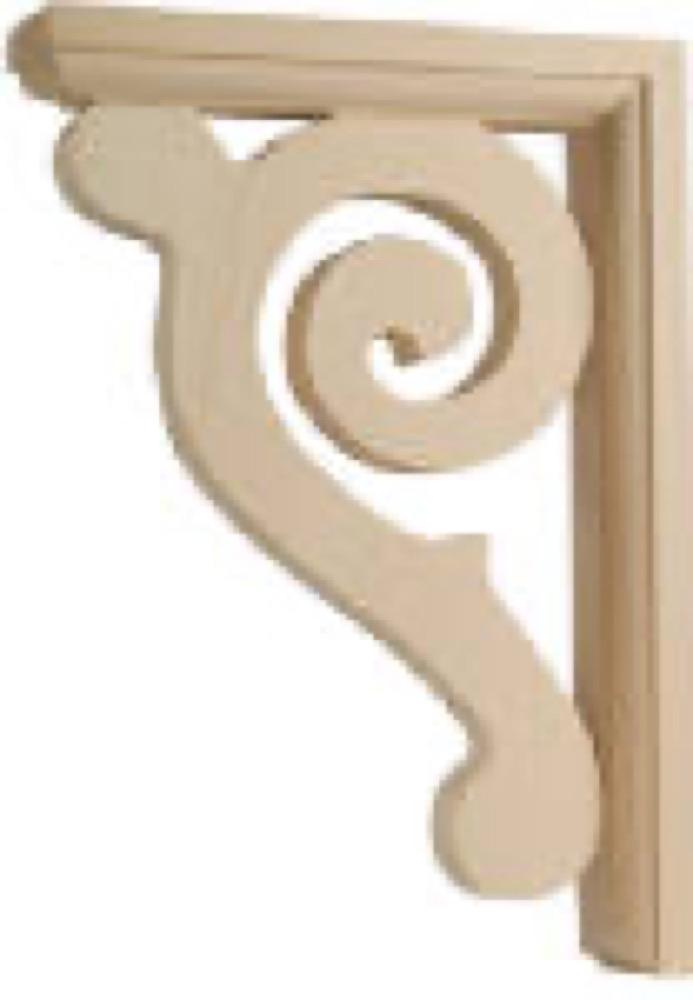 Decor Scroll Bracket
