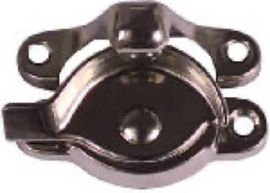 Nickeltone Sash Lock