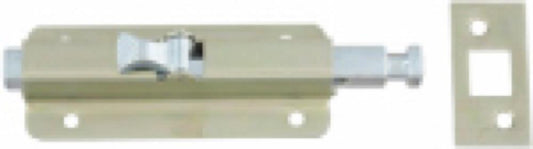 6" Zinc Foot Bolt