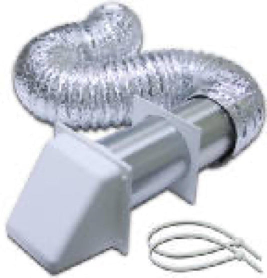 4"x5' WHT Plas Hood Kit