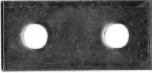 2Hole Straight Bracket